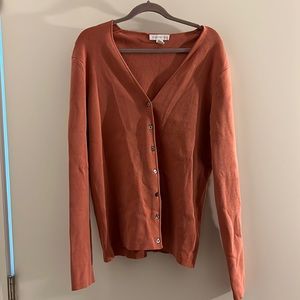 Charter Club Silk Cardigan